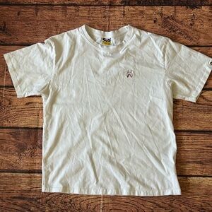 Bape Bathing Ape Small Shark Head One Point t‎ T-Shirt Size XL